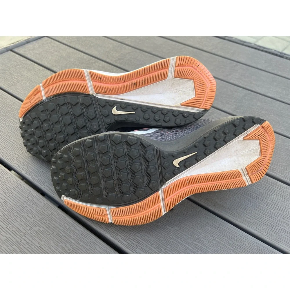 Nike Zoom Winflo 5 Running Shoes Grey Black Pink Women's 7